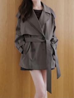 celon moca classic short trench coat - メルカリ