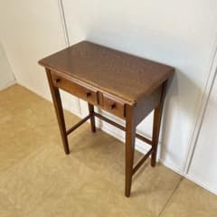 三越家具 カントリーハウス 机 デスク 引き出し コンソール 台