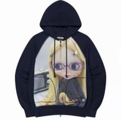 COYSEIO X BLYTHE コイセイオ ネイビー パーカー - メルカリ