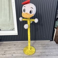 昭和レトロ 当時物 アヒル型ポールハンガー ハンガーラック 古家具