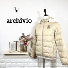 ARCHIVIO☆ アルチビオ ダウンジャケット 中綿 ファー ゴルフウェア