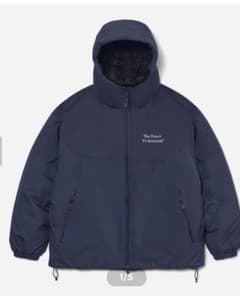 ENNOYとスタイリスト私物PADDED NYLON HOODIE (NAVY) - メルカリ