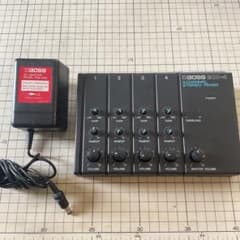 BOSS BX-4 4チャンネル ステレオ ミキサー ACアダプター ジャンク