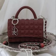 Darich DRチャームチョコレートハンドバッグ - メルカリ