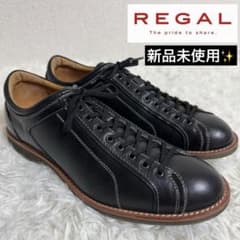 新品未使用✨REGAL リーガル 750R レザースニーカー ブラック 25.5