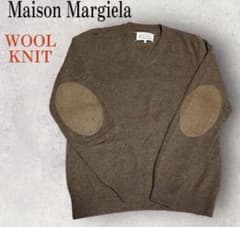 美品 Maison Margiela エルボーパッチ ウ ニット 最終値下げ - メルカリ