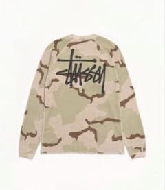 STUSSY BASIC THERMAL sand camo サーマル - メルカリ