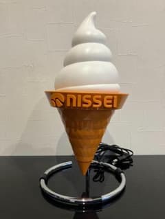 日世NISSEIミニソフトスタンド ソフトクリームライト看板 店舗用