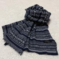 田中オムCOMME des GARÇONS HOMME ノルディック柄マフラー - メルカリ