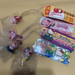 ご当地キティ 海老名 うさぎ 奈良 博多 ハローキティ ストラップセット