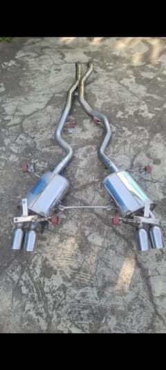 BMW 335I e90 アーキュレー ステンレス マフラー4本出しデフューザー