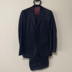 Maikii様専用【美品】麻布テーラー オーダーメイドスーツ ネイビー