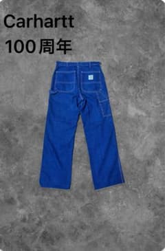 100周年】80s Carhartt デニムペインターパンツ 濃紺 - メルカリ