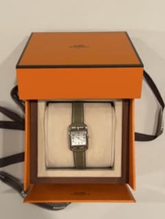 新品未使用 エルメス ケープコッド エトゥープ 腕時計 ストラップ脱着