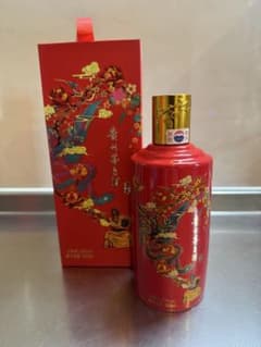 特別ボトル】 2022年物 貴州茅台酒 マオタイ酒 43％ 500ml 箱 袋