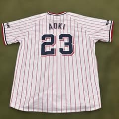 ヤクルトスワローズユニフォーム 青木宣親 - メルカリ