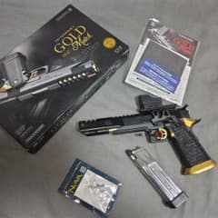 東京マルイ ガスブローバック ハイキャパ5.1ゴールドマッチ レースガン