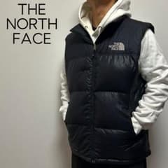 日本未入荷 海外限定 ノースフェイス ヌプシダウンベスト 700FP 黒 XL