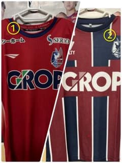 ファジアーノ岡山 オーセンティックユニフォームと来場者配布シャツ