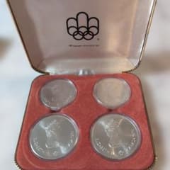 1976年モントリオールオリンピック記念銀貨セット - メルカリ