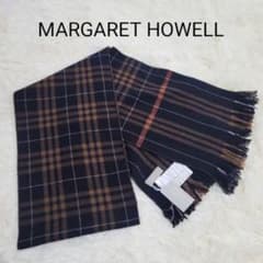 新品・未使用✨ マーガレットハウエル マフラー 英国製 ウール100
