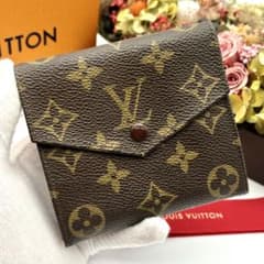 ルイヴィトン モノグラム ポルトモネ ビエ カルトクレディ 折り 財布 W