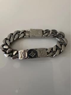 値下可」ルイヴィトン チェーンブレスレット モノグラム 旧 M62486