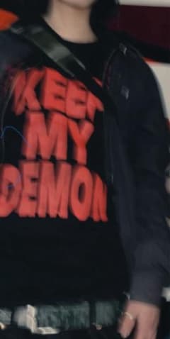 moneysex888 KEEP MY DEMON tシャツ red - メルカリ