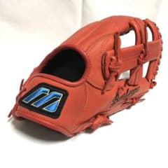 美品 ミズノ 軟式グローブ ビューリーグ ビッグM 青ビュー 限定モデル