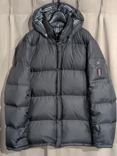 バーバリーブラックレーベル ホワイトグースダウンジャケット M 三陽