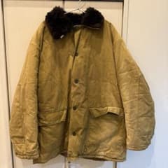 推定70-80s 旧ソ連軍 ミリタリー防寒ジャケット ヴィンテージ ボア付き