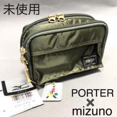 未使用品 希少品 ポーター PORTER ミズノ ゴルフ ポーチ バッグ 限定品