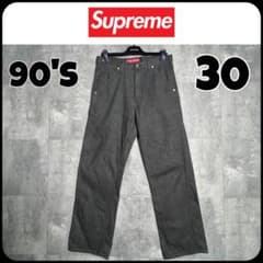 Supreme 90's ヴィンテージ ペインターパンツ 30 紙タグ - メルカリ