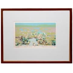 フィッシュma様専用！ 本間武男「水ばしょうⅡ」「 大沼風景Ⅲ 」2点お