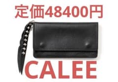CALEE PLANE LEATHER LONG WALLET 長財布 未使用品 - メルカリ