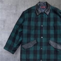 chaps ラルフローレン ブロックチェック ウールジャケット y2k 00s