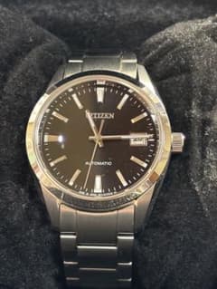 タイガ123！様専用・保証無し】シチズンコレクション自動巻き黒文字盤
