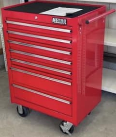 アストロプロダクツ キャビネットツールワゴン 赤引き出し 引き取り