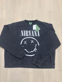 NIRVANA×GDC Collabo Crew Sweat キムタク着 XL - メルカリ