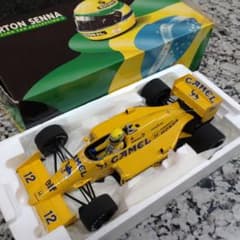 ミニチャンプス 1/18 ロータス 99T A・セナ 1987 CAMEL仕様 - メルカリ