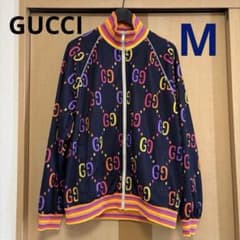 GUCCI テクニカルジャージ ジャンボGG 総柄ジップジャケット