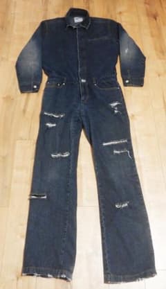 M＆M つなぎ ダメージ オールインワン キムタク 木村拓哉着 m&m ツナギ