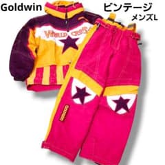 ゴールドウィン ヴィンテージ モーグルライン スキーウェア上下セット