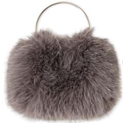 yukinko様専用】CELFORD/ フェイクファーハンドルラウンドバッグ