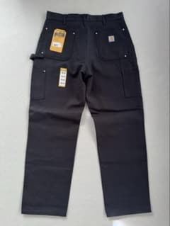 新品 メキシコ製 カーハート ダブルニー B01 W36 L32 （白ステッチ