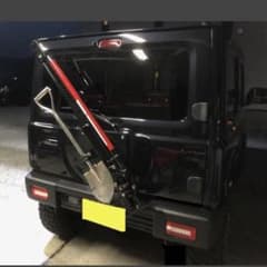 ジムニーjb64用ハイリフトジャッキ &スコップホルダー 鉄製 - メルカリ