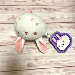 OMORI ウサちゃん ぬいぐるみキーホルダー - メルカリ