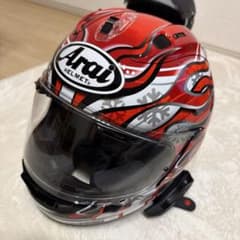 アライ RX-7X 芳賀選手 レプリカ Mサイズ 使用5回 美品 コーティング済