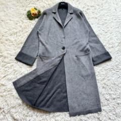 極美品♡セオリー ロングコート カシミヤ グレー S 近年モデル 定価4.3