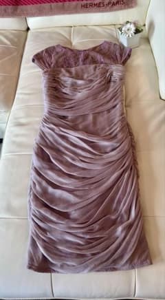 TADASHI SHOJI ピンクドレス サイズ4 一度着用のみ美品 - メルカリ